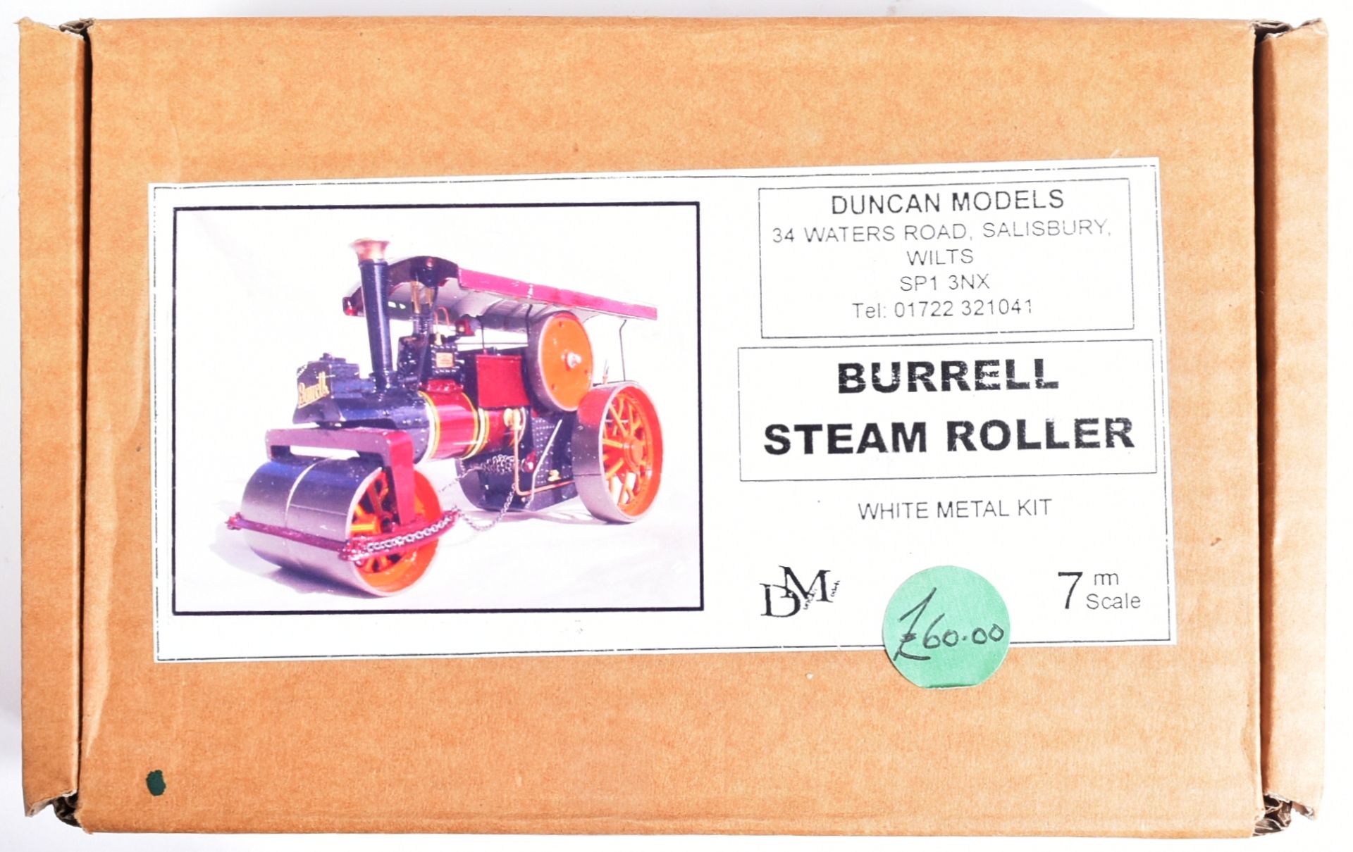 WHITE METAL KITS - X2 DUNCAN MODELS STEAM ROLLERS - Image 2 of 5