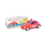 TINPLATE TOYS - TAIWANESE BATTERY OPERATED VOLKSWAGEN POLICE CAR