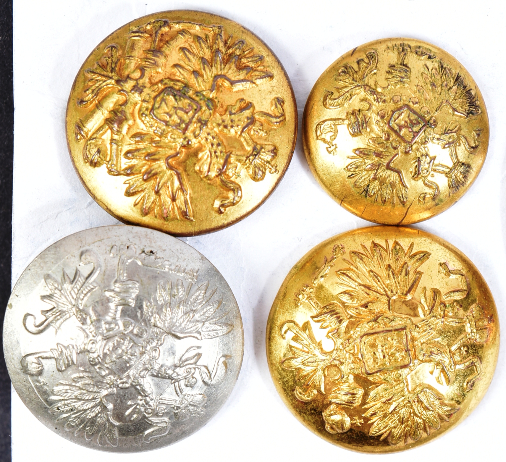 19TH CENTURY IMPERIAL RUSSIAN EMPIRE BADGES & BUTTONS - Image 3 of 4