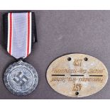 WWII SECOND WORLD WAR GERMAN AIR RAID PROTECTION MEDAL