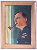 WWII INTEREST - AIR CHIEF MARSHAL TODDER - PAINTING