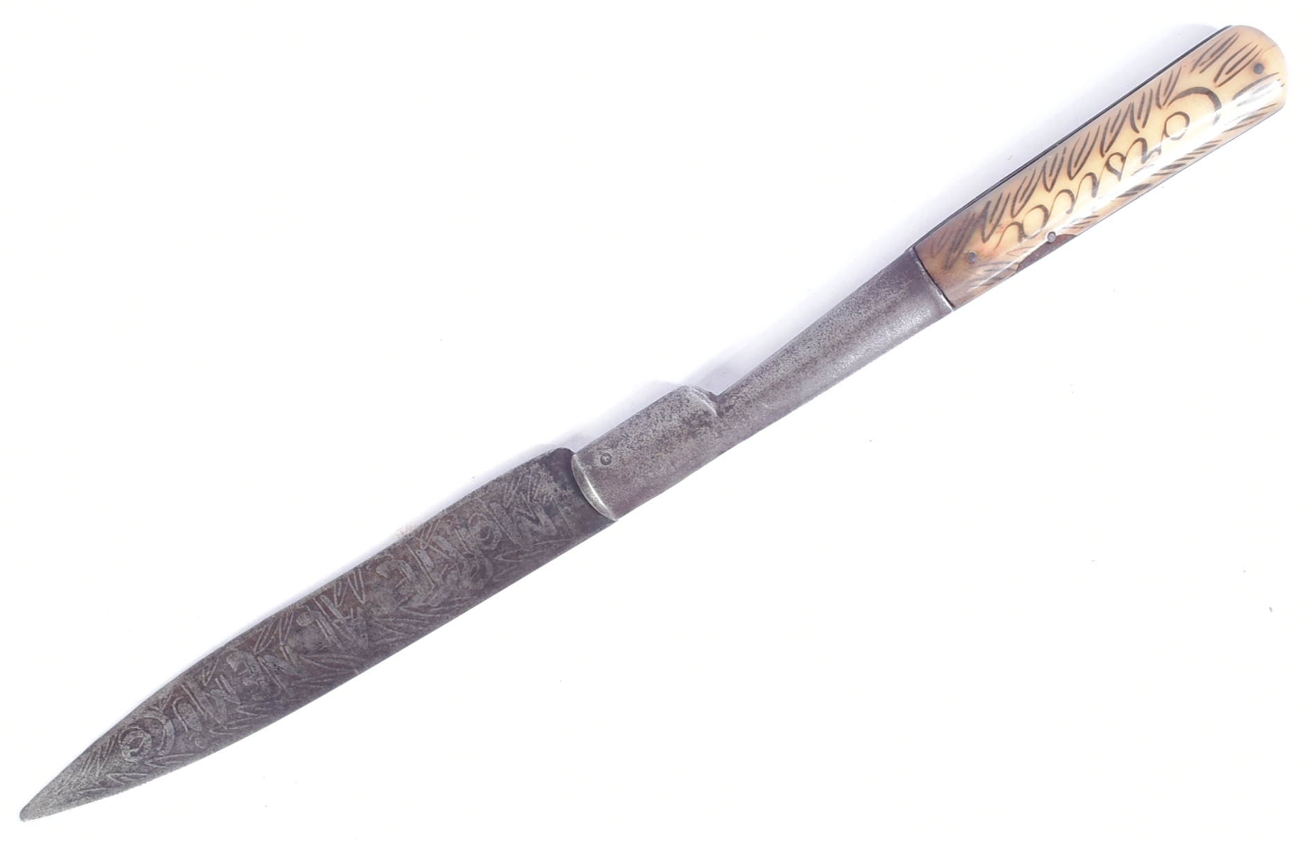 19TH CENTURY CORSICAN VENDETTA KNIFE - Image 2 of 5