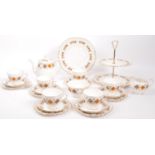 VINTAGE RETRO MID 20TH CENTURY COLCLOUGH SIX PIECE TEA SERVICE