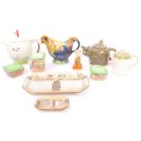 COLLECTION OF VINTAGE 20TH CENTURY CERAMIC TEAPOTS