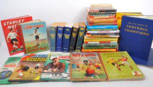 COLLECTION OF VINTAGE 20TH CENTURY FOOTBALL BOOKS
