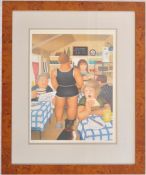 BERYL COOK - 'ELVIRA'S CAFE 1993' - SIGNED LIMITED EDITION PRINT