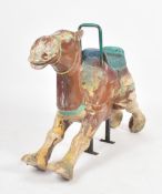 JUVENILE CAROUSEL RIDE - MID CENTURY CAMEL CHILD'S RIDE