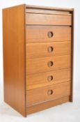 WILLIAM LAWRENCE - MID CENTURY TEAK CHEST OF DRAWERS