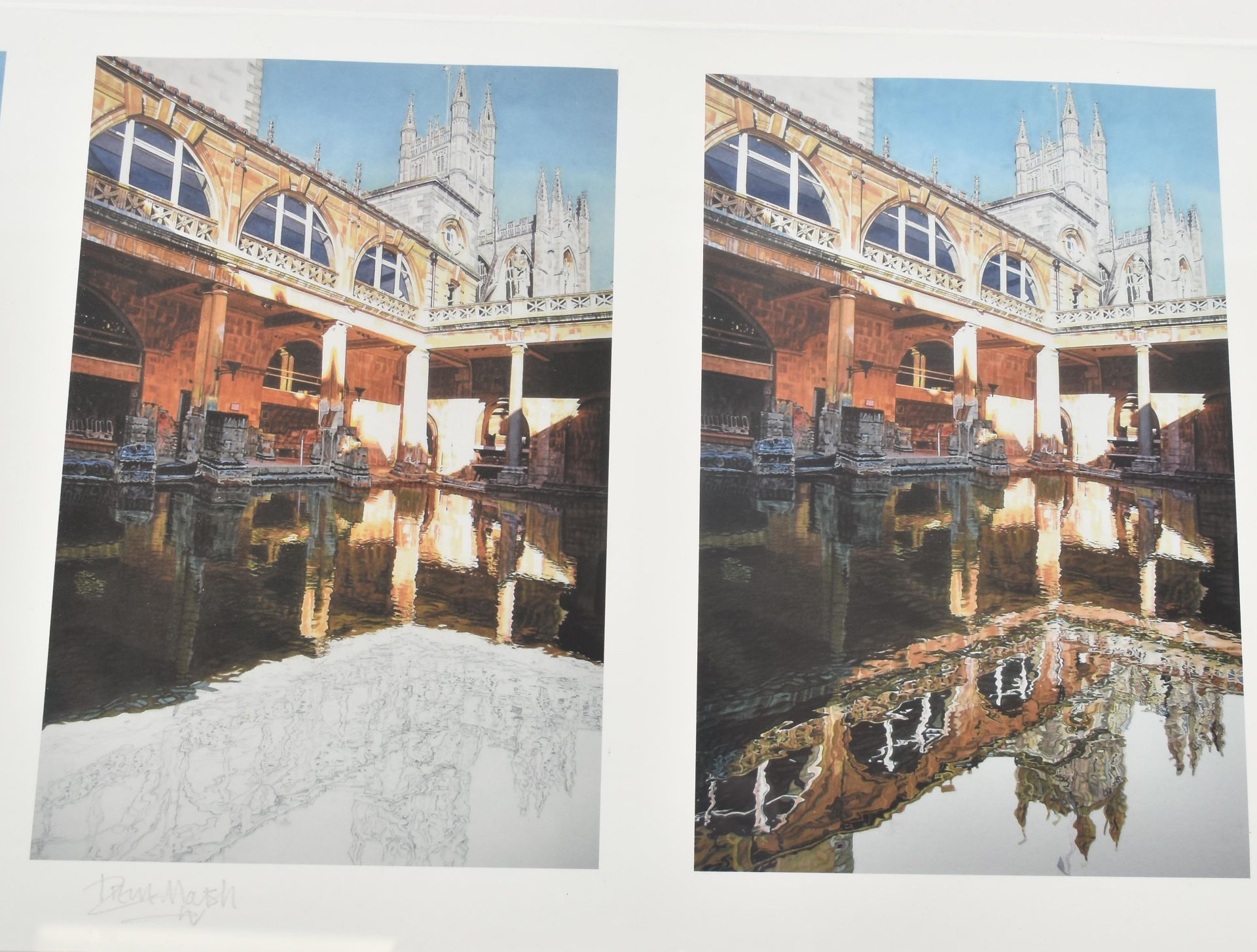 IRENE MARSH - ' THE ROMAN BATHS ' - ARTIST'S PROOF SIGNED PRINT - Image 4 of 9