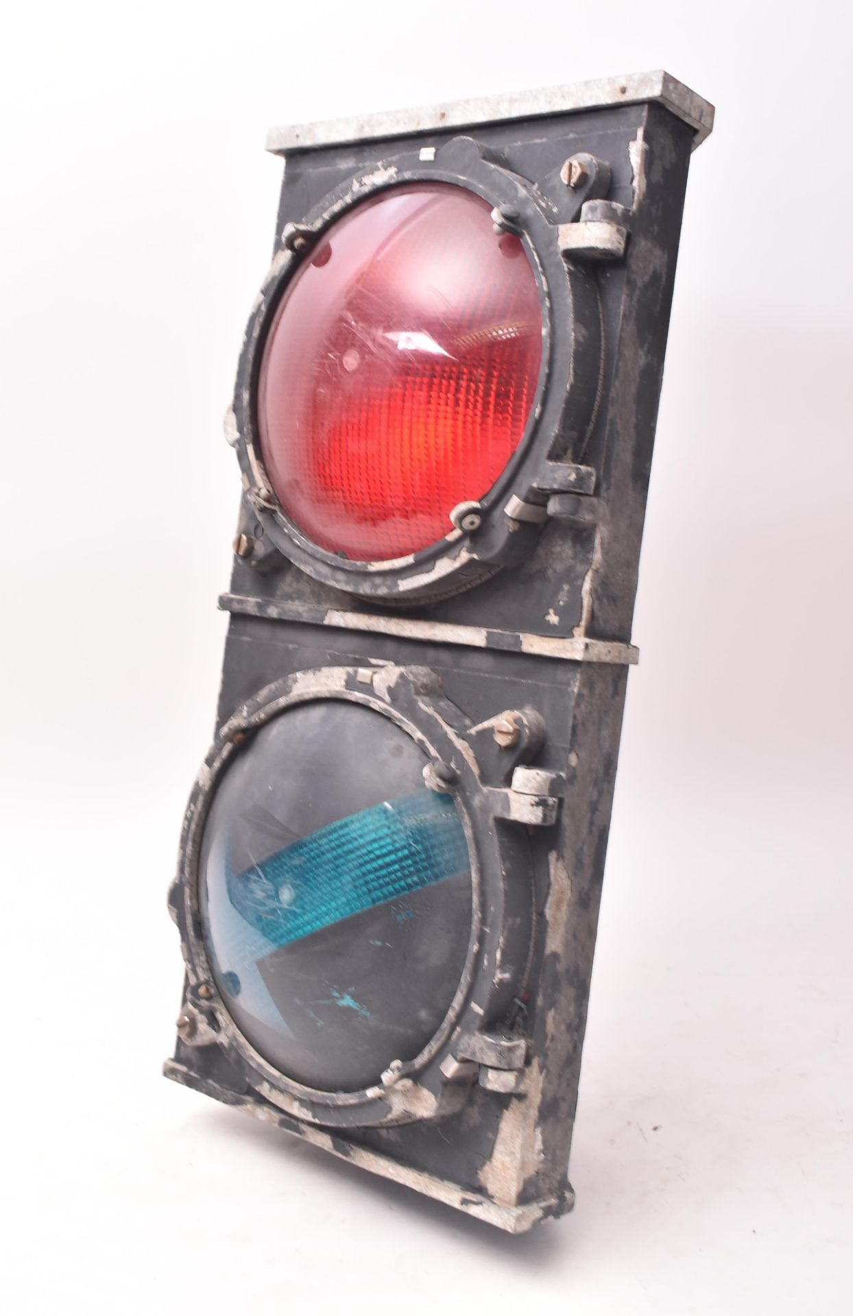 VINTAGE 20TH CENTURY ROAD TRAFFIC LAMP LIGHT