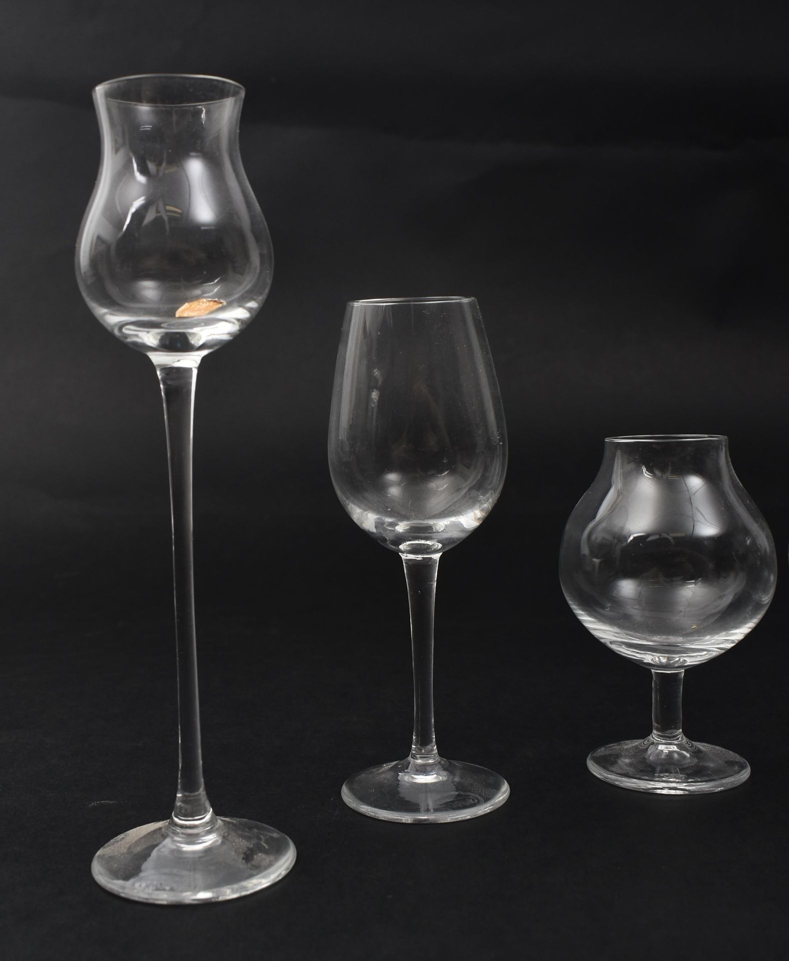 MOSER'S PRAHA GLASS - RETRO MINIATURE SNIFTER GLASSES - Image 2 of 8