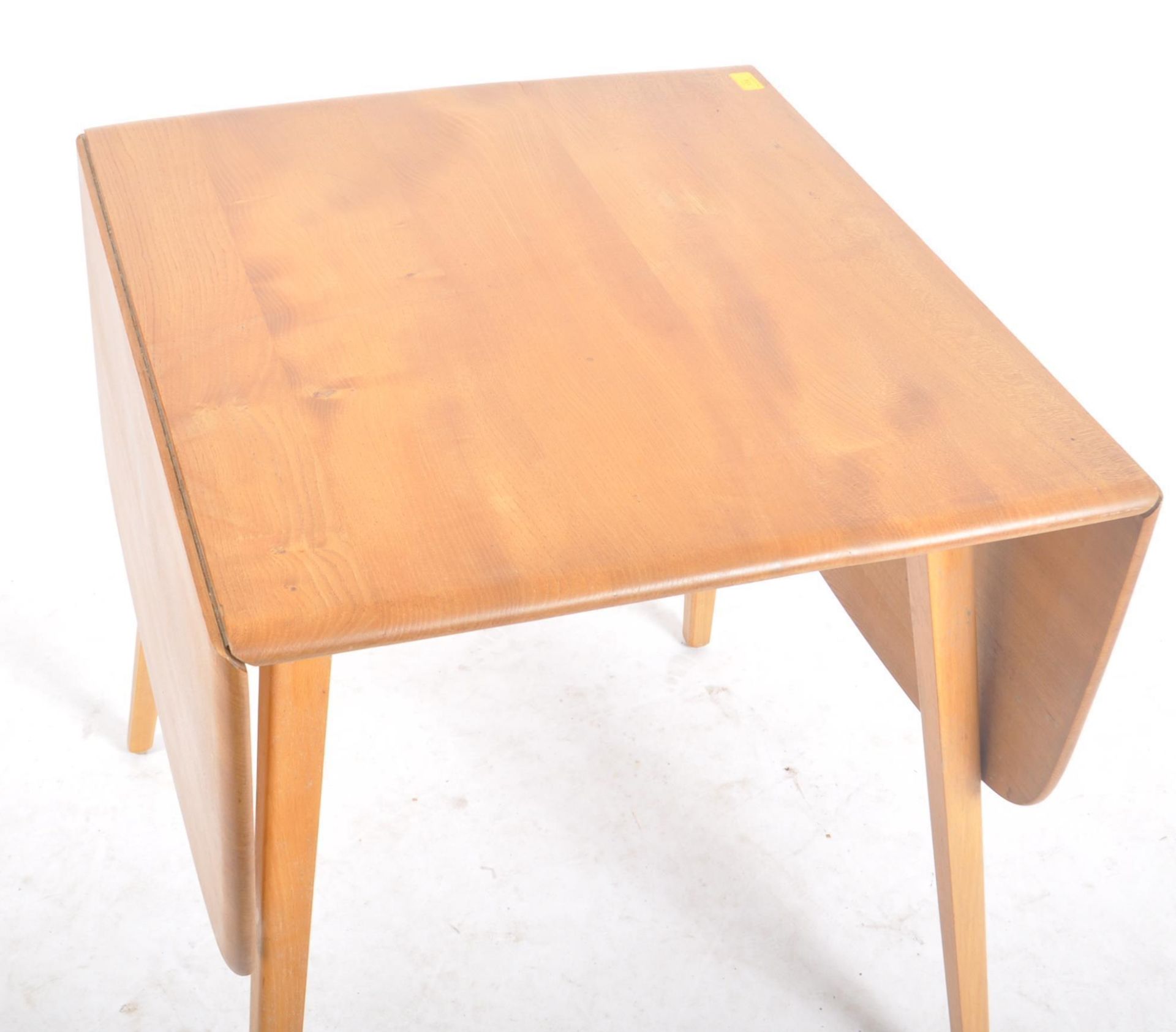 LUCIAN ERCOLANI - ERCOL - VINTAGE BEECH & ELM DROP LEAF TABLE - Bild 2 aus 6