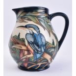 MOORCROFT POTTERY - KINGFISHER - CIRCA 2000 PHILLIP GIBSON JUG