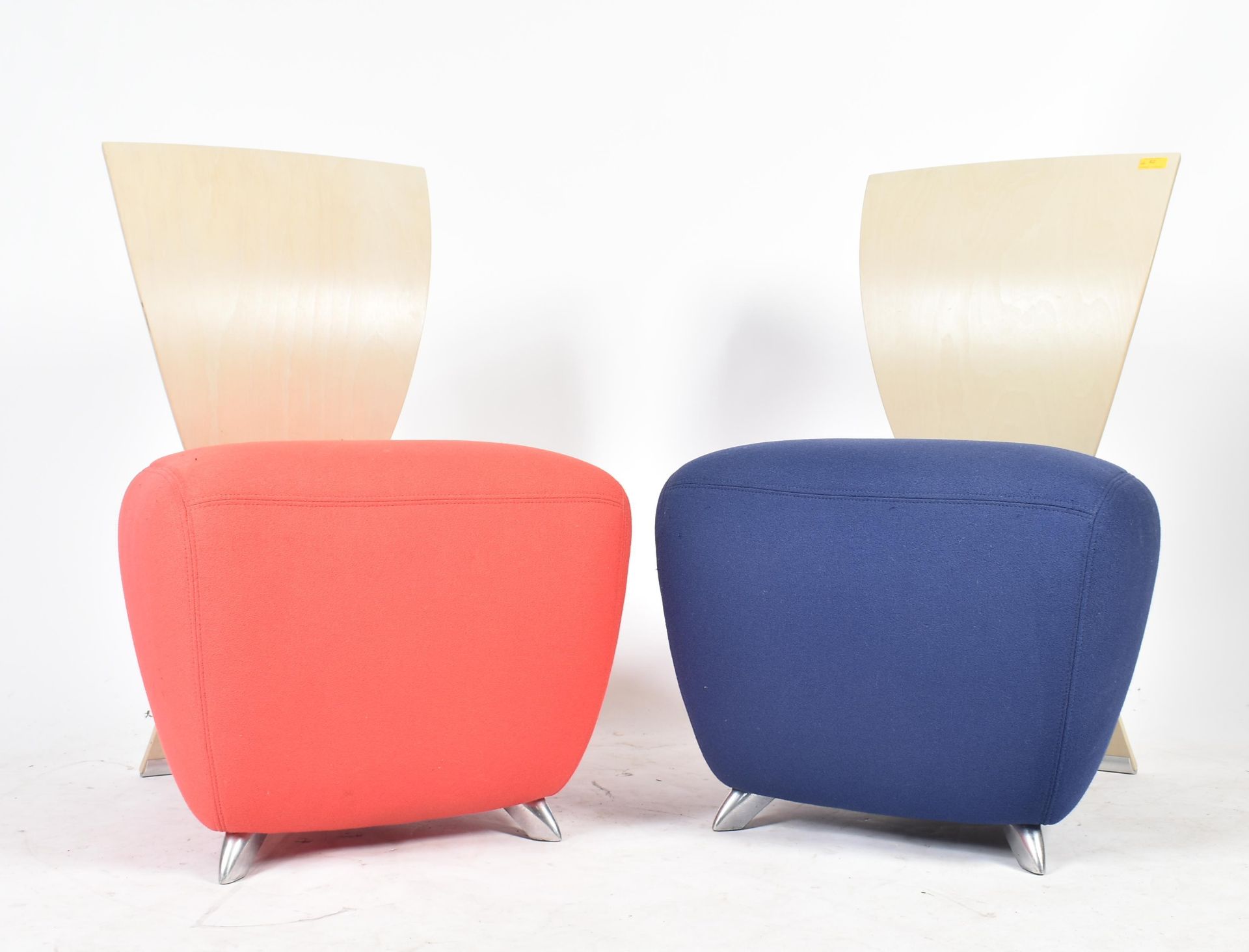 DIETMAR SCHARPING - BOBO CHAIRS - PAIR OF '90S LOUNGE CHAIRS