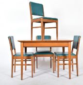 GORDON RUSSELL - MID CENTURY OAK DINING TABLE AND CHAIRS