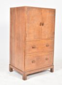 HEAL'S OF LONDON - 1930S LIMED OAK TALLBOY CHEST