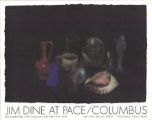 JIM DINE - STILL LIFE - 1976 LITHOGRAPH EXHIBITION POSTER