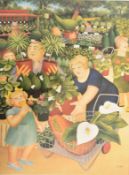 BERYL COOK - GARDEN CENTRE LIMITED EDITION PRINT