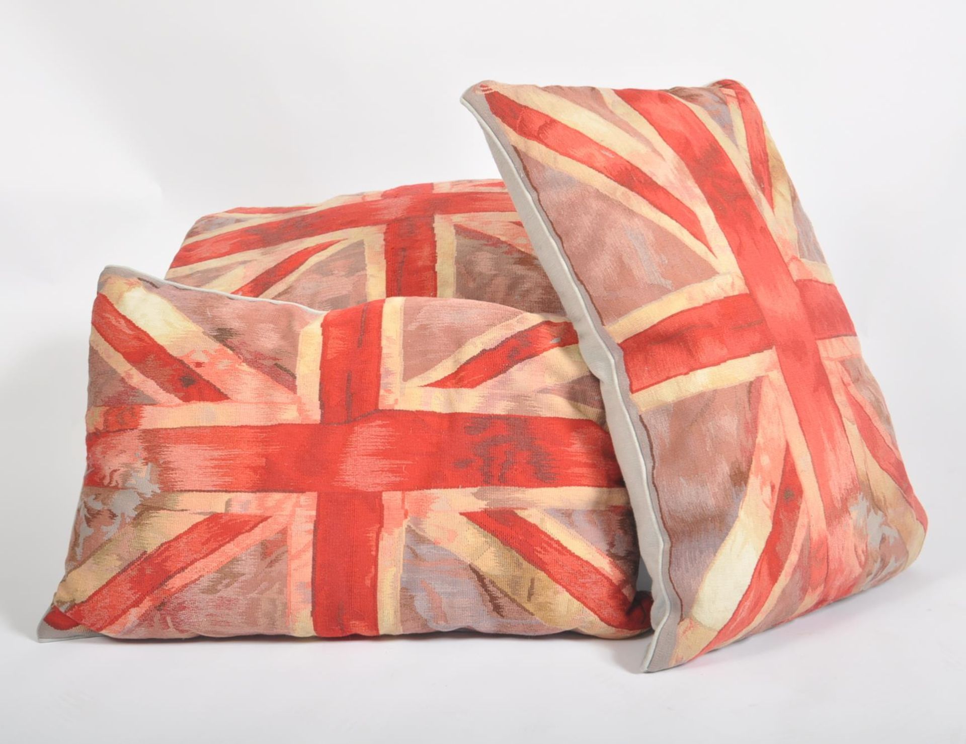 FIVE VIVIENNE WESTWOOD X THE RUG COMPANY UNION JACK CUSHIONS - Image 5 of 8