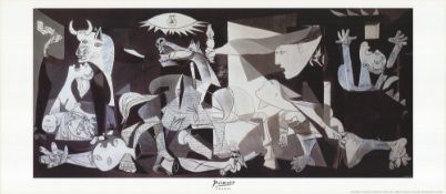 PABLO PICASSO - GUERNICA - OFFSET LITHOGRAPH POSTER