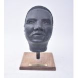 CONTEMPORARY HAND SCULPTURED BUST OF MARTIN LUTHER KING