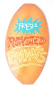 CONTEMPORARY FAIRGROUND HAND PAINTED FRESH PEANUTS SIGN
