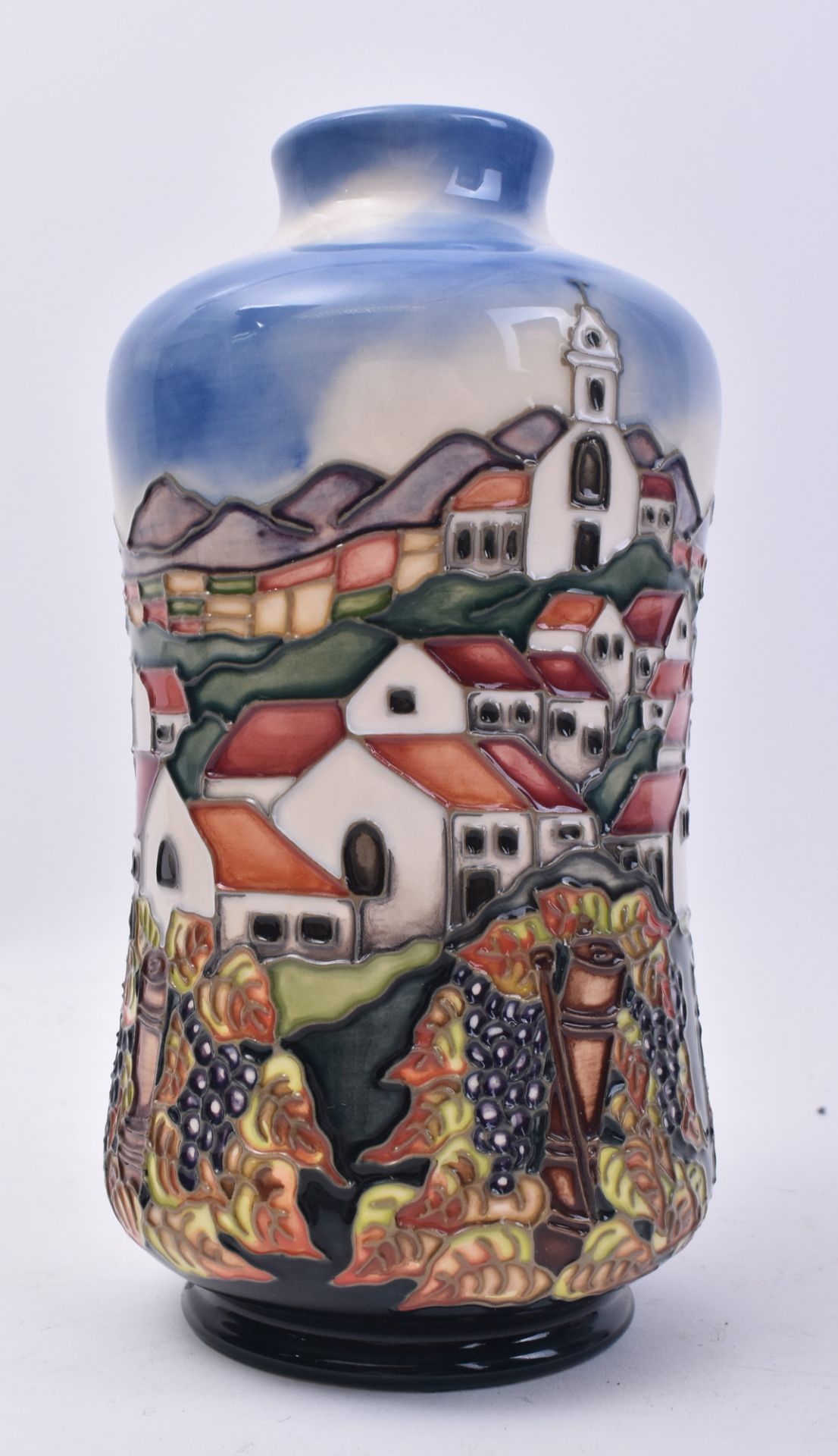 MOORCROFT POTTERY - ANDALUSIA - 1998 B. A. WILKES VASE - Image 2 of 5