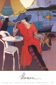 ISAAC MAIMON - OFFSET LITHOGRAPH EXHIBITION POSTER
