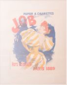 JULES CLARET - PAPIER A CIGARETTES - FRENCH ART NOUVEAU AD