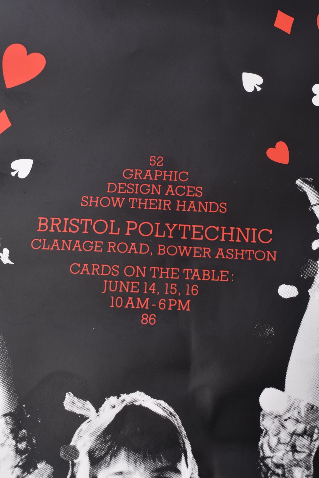 BRISTOL POLYTECHNIC - TWO VINTAGE 1980S EXHIBITION POSTERS - Image 4 of 6