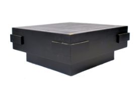 CONTEMPORARY BRITISH DESIGN PAINTED COFFEE LOW TABLE