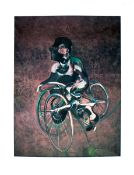 FRANCIS BACON - GEORGES A BICYCLETTE - LIMITED EDITION POSTER