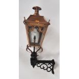 VINTAGE LATE 20TH CENTURY GOTHIC STYLE EXTERNAL WALL LIGHT