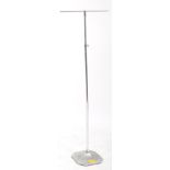 RETRO CHROME METAL SHOP HAT DISPLAY STAND