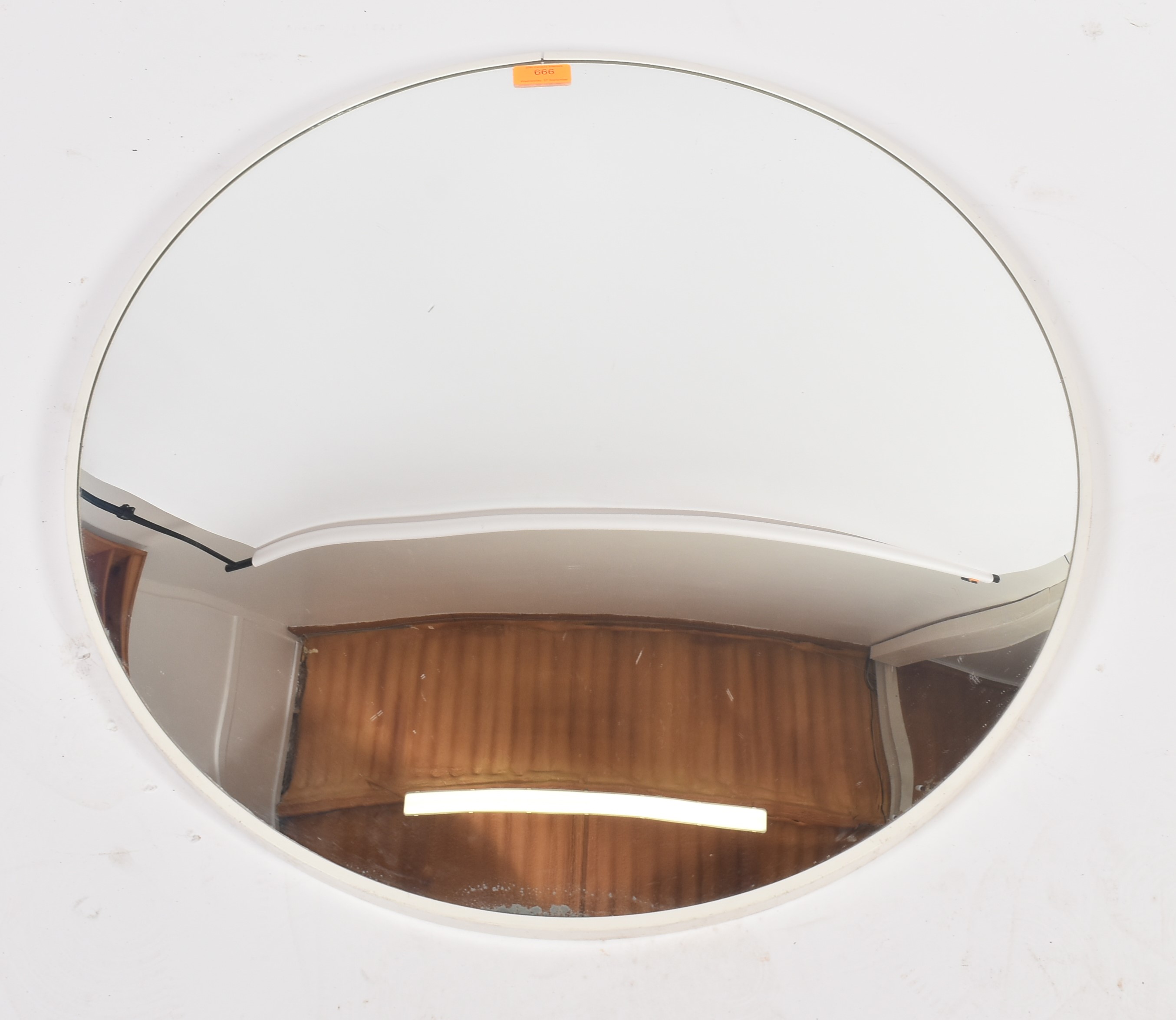 RETRO MID CENTURY CONVEX HANGING MIRROR - Image 2 of 5