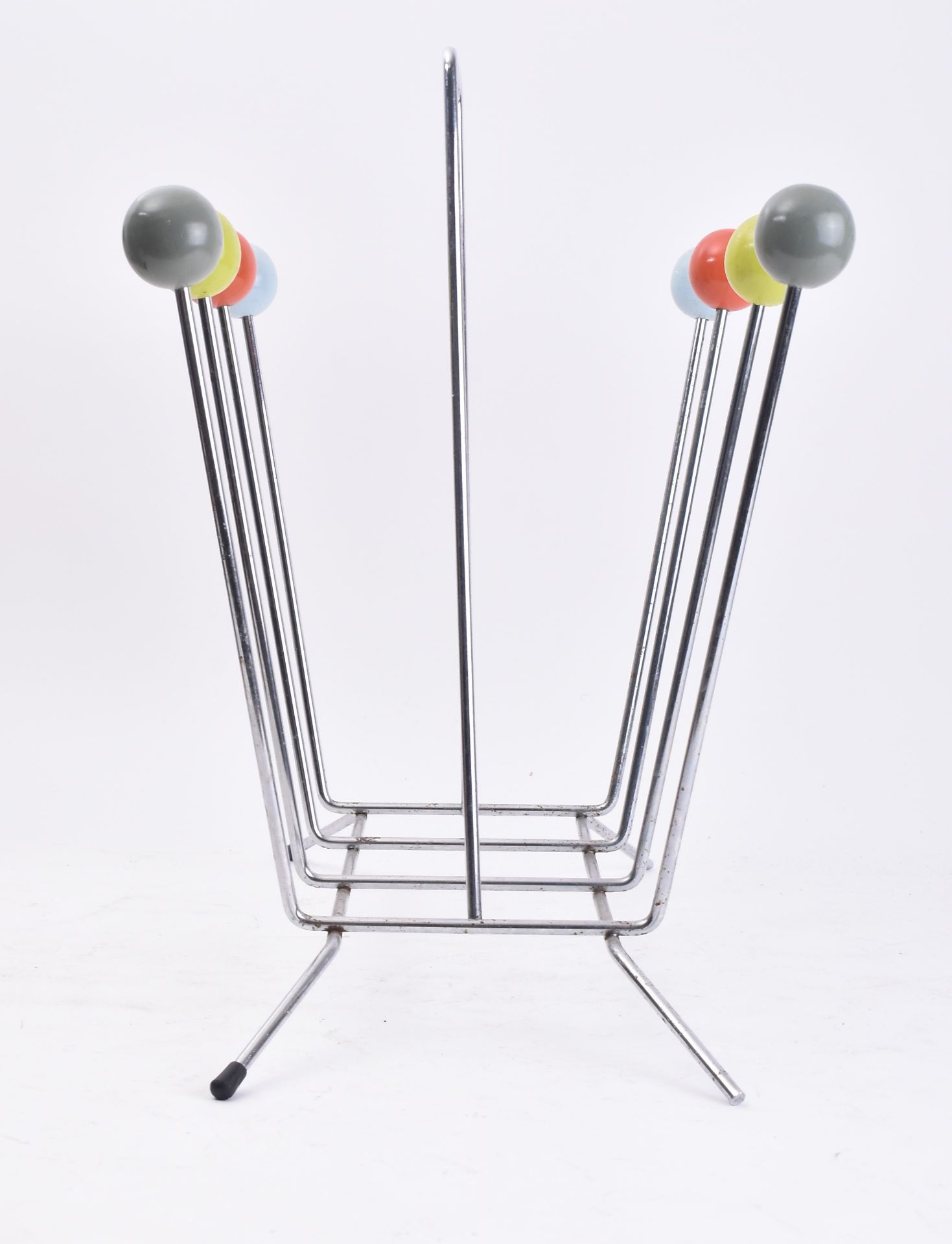 GEORGE NELSON FOR EAMES - RETRO SPUTNIK MAGAZINE RACK - Image 3 of 6