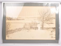 20TH CENTURY SIGNED LIMITED EDITION LANDSCPAE PRINT