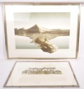TWO CONTEMPORARY FRAMED PRINTS BY RICHECOEUR & LEWINGTON