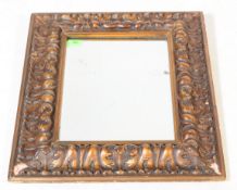 EARLY TO MID 20TH CENTURY GILT WALL MOUNTED MIRROR