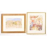 RACHEL HEMMING BRAY - TWO SIGNED & TITLE PRINT ON PAPER