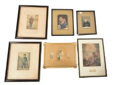GEORGE BAXTER - QUANTITY OF FRAMED AND GLAZED PRINTS