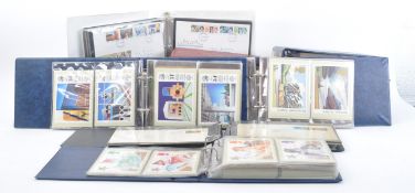 LARGE COLLECTION OF GB FDCS, POSTCARDS, STAMPS & COVERS