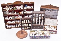 LARGE COLLECTION OF 20TH CENTURY COMMEMORATIVE THIMBLES