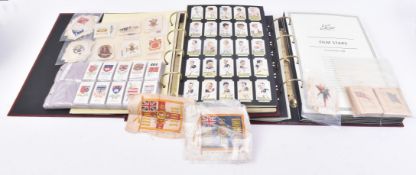 COLLECTION OF WILLS CIGARETTE CARDS & 2 REPRODUCTION ALBUMS