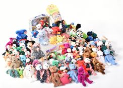 TY BEANIE BABIES - LARGE COLLECTION OF 1990S SOFT TOYS