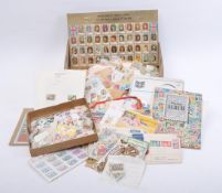 COLLECTION OF LOOSE STAMPS, FIRST DAY COVERS & MINT UNUSED