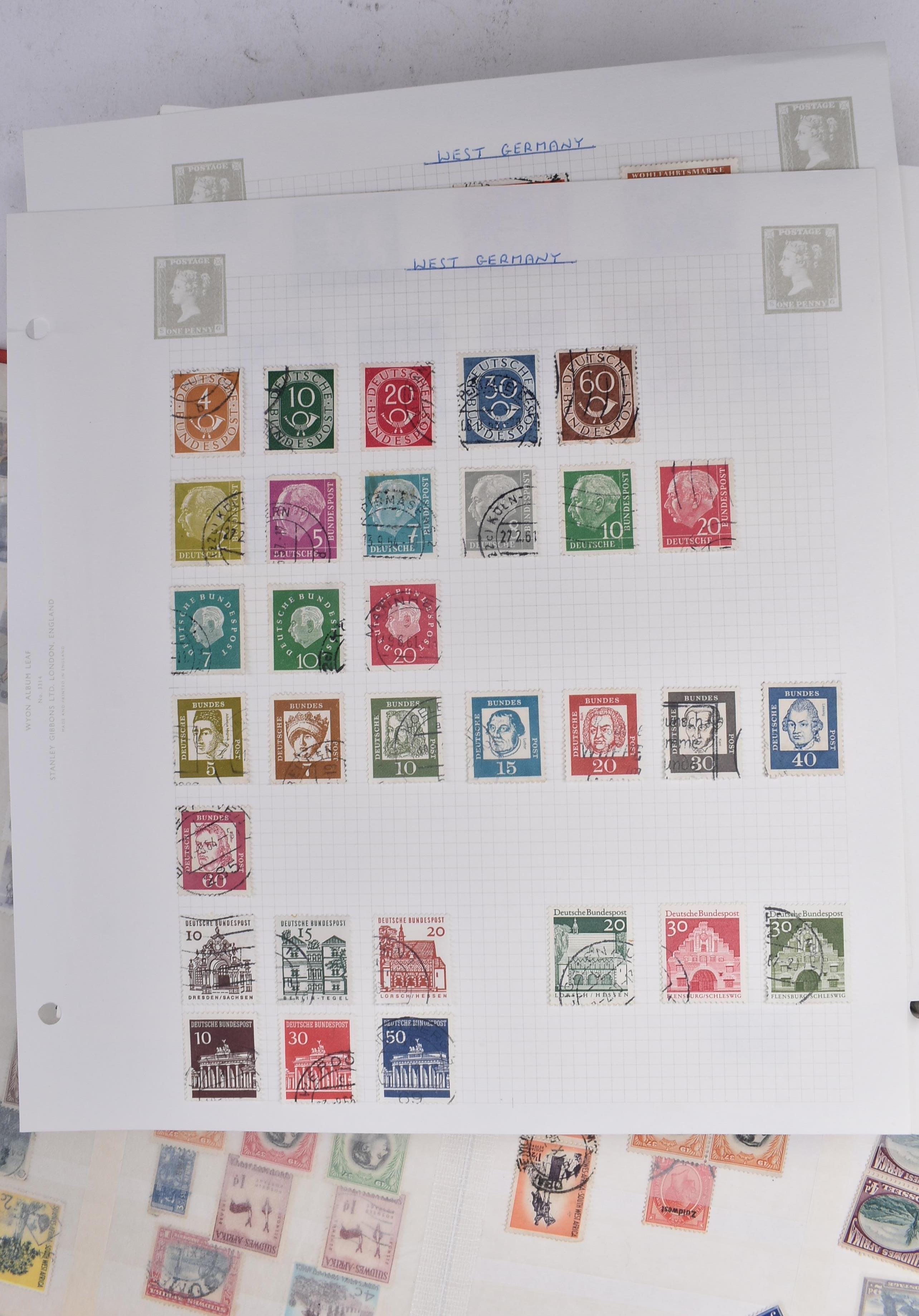 FIVE ALBUMS OF FOREIGN ISSUE STAMPS FROM THE 1920S ONWARDS - Image 2 of 5