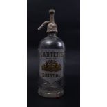 CARTER'S BRISTOL - A VINTAGE EARLY 20TH CENTURY SODA SIPHON