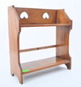 EARLY 20TH CENTURY ARTS AND CRAFTS STYLE DESKTOP BOOKCASE