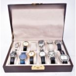 COLLECTION OF LATE 20TH CENTURY LADIES & MENS WRISTWATCHES